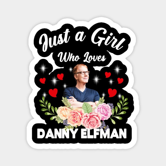 Just a girl who loves Danny Elfman Magnet by CelestialCharmCrafts