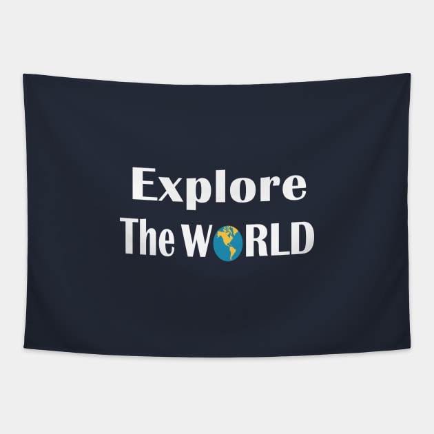 Explore the world Tapestry by Souna's Store