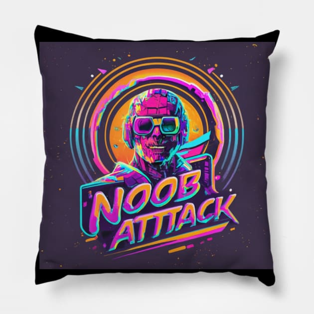 Noob Attack Character Roblox Pillow by joolsd1@gmail.com