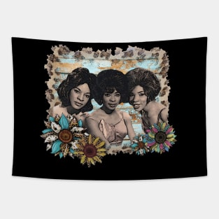 Vandellas Vinyl Visions Martha's Motown Classics Graphic Tee Series Tapestry