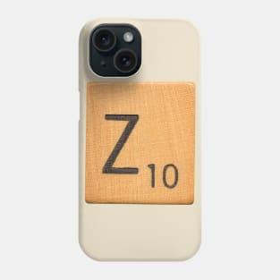 Scrabble Tile 'Z' Phone Case