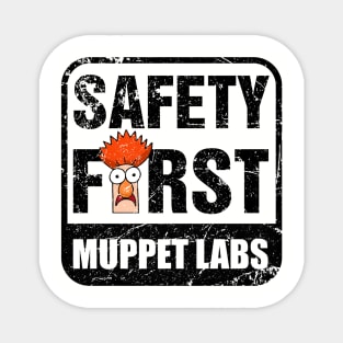 Muppet Labs - Safety First Magnet