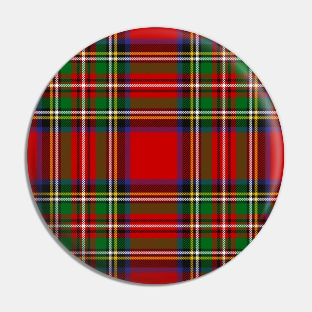 Royal Stewart Tartan Pin by sifis