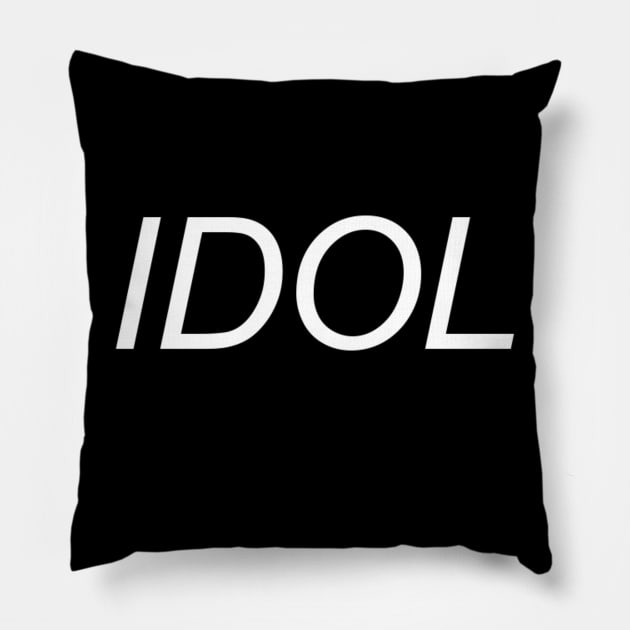 IDOL - BTS K-Pop Design Pillow by Bystanders