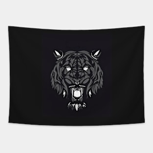 Black and White Beast - Best Selling Tapestry