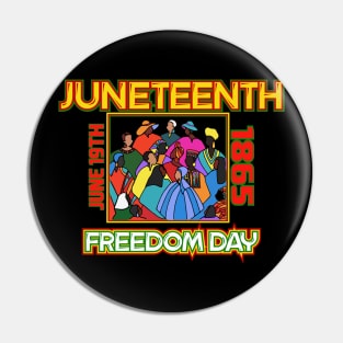 Juneteenth-Freedom Day Pin