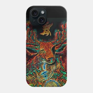cosmic ika deer Phone Case