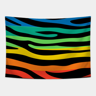 Zebra Pattern Tapestry