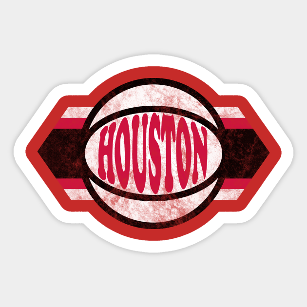 Houston Basketball retro and distressed ball and stripe - Houston ...