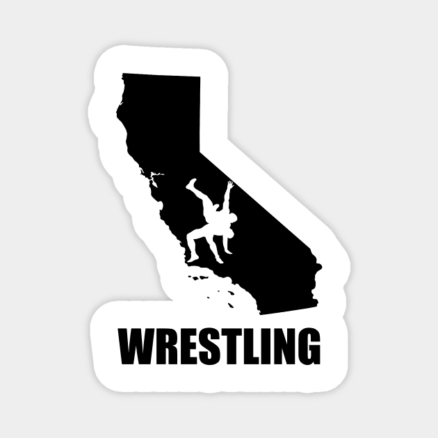 California Wrestling Magnet by Ruiz Combat Grappling