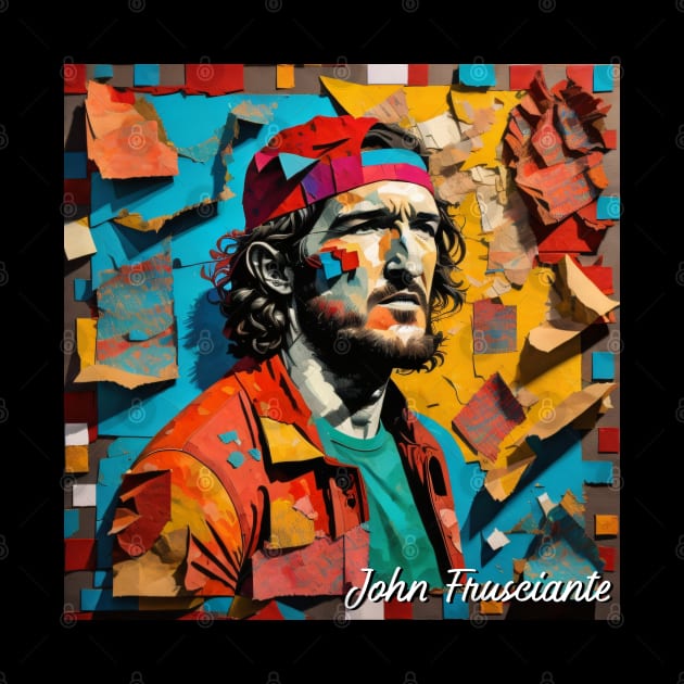 John Frusciante // Paper Art by Otmr Draws