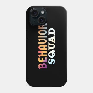 behavior squad - retro gradient Phone Case