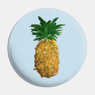 Painted Pineapple Pin