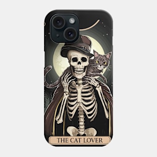 Funny Tarot Card : The Cat Lover Phone Case