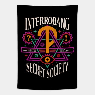 The Interrobang Secret Society Tapestry