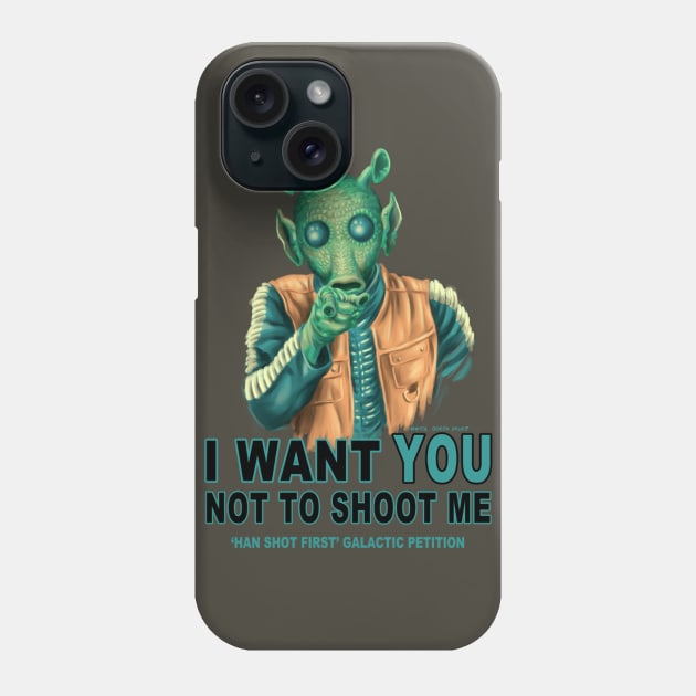 Rodian Petition Phone Case by saqman