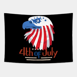 4th of July Eagle Tapestry