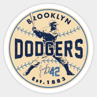 Brooklyn Dodgers - Defunct Logo Series (Baseball Team)  Sticker for Sale  by bcide