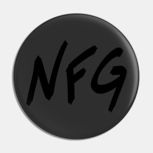 NFG Black A Pin