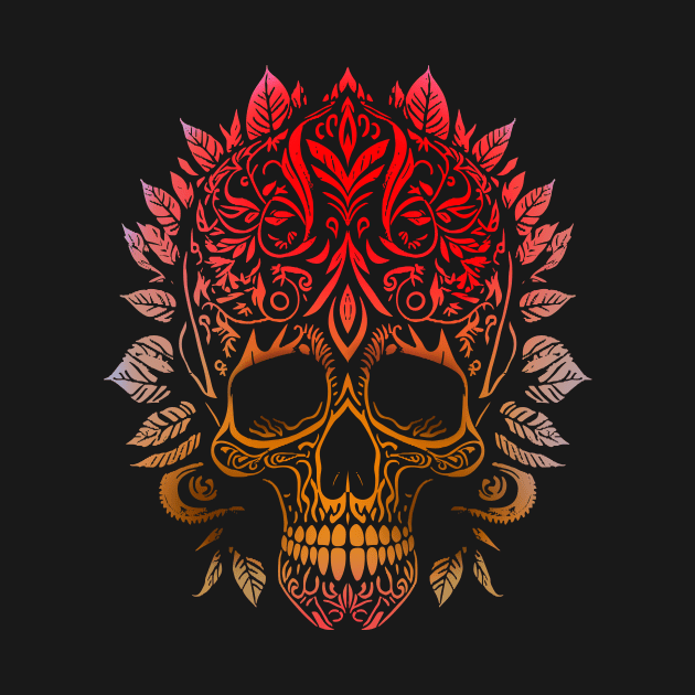 Day of the Dead skull by APDesign