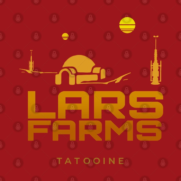 Lars Farms - Tatooine by GeekGiftGallery