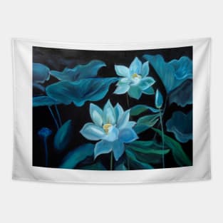 Lotus Surreal Tapestry