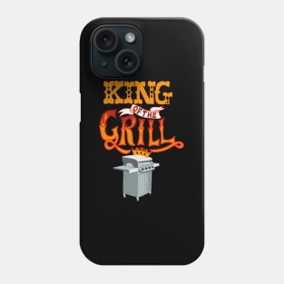 King Of The Grill Barbecue Themed Phone Case