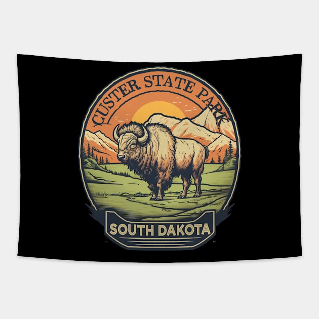 Custer State Park South Dakota Tapestry by BDAZ