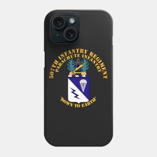 COA - 507th Infantry Regiment Phone Case