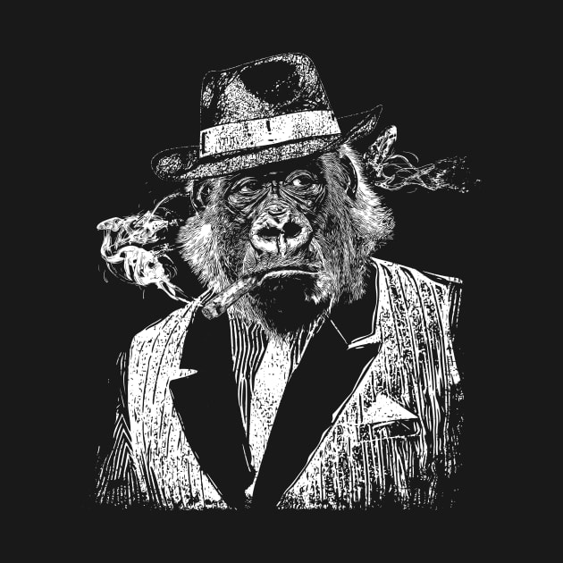 Gangster Gorilla - 1920's Mob Boss Ape by ZoeysGarage