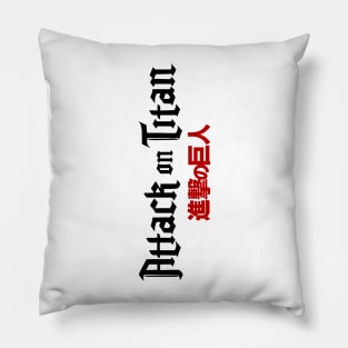 attack on titan Pillow