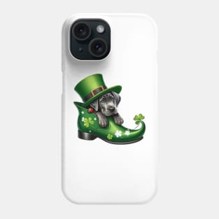 Great Dane Dog Shoes For Patricks Day Phone Case