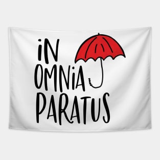 In Omnia Paratus Tapestry