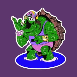 Macho Turtle Rippy Shellage T-Shirt