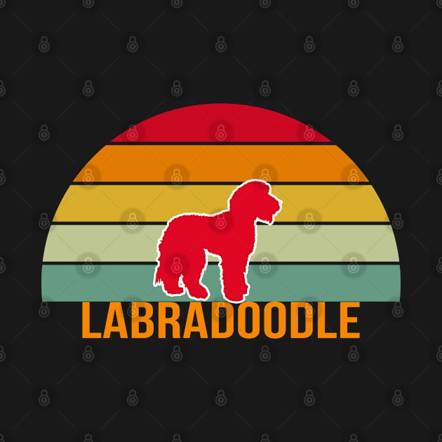 Labradoodle Vintage Silhouette by seifou252017