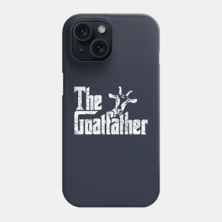 The Goat Father Funny Goat Distressed Retro Vintage Style Phone Case