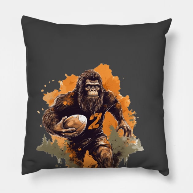 Squatch Ball Pillow by Jason's Finery