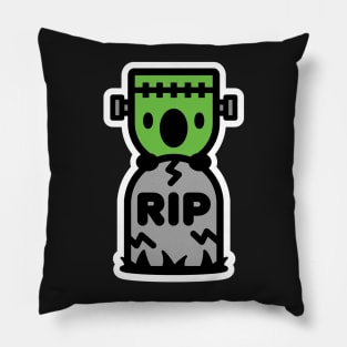 Koala Frankenstein Grave Halloween Bambu Brand Pillow