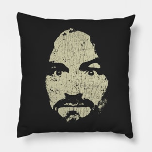 Charlie Mugshot 1968 Pillow