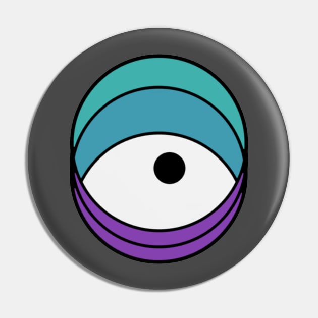 Monster Eye Pin by MacSquiddles