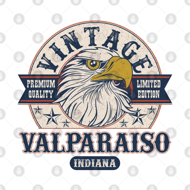 Valparaiso Indiana Retro Vintage Limited Edition by aavejudo