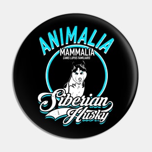 Siberian Husky Pin