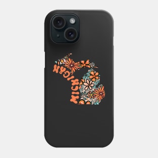 Michigan State Design | Artist Designed Illustration Featuring Michigan Phone Case