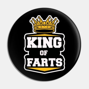 KING OF FARTS Pin