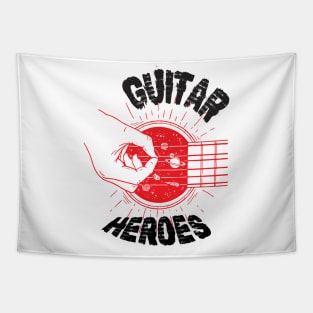 Guitar Heroes Tapestry