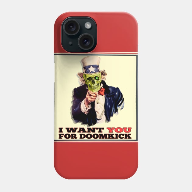 Uncle Doom Wants You Phone Case by Rampageo Industries 