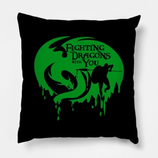 Fighting Dragons with You Pillow