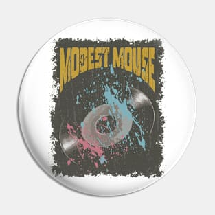 Modest Mouse Vintage Vynil Pin