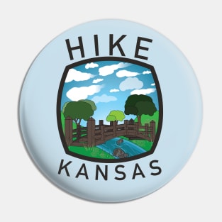 Hike Kansas Pin