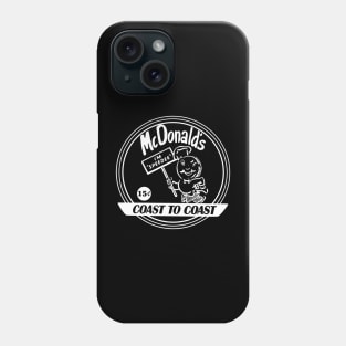 McDonald's Old Logo - Winking Burger Chef Speedee Phone Case